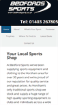 Mobile Screenshot of bedfordsports.co.uk